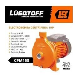 Bomba Lusqtoff o gamma 1 HP