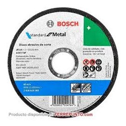 Disco de corte 115 x 1.0 Bosch