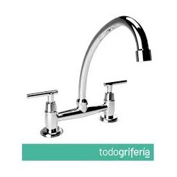 Griferia mesada doble...