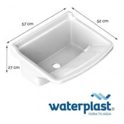 Pileta lavadero Waterplast...